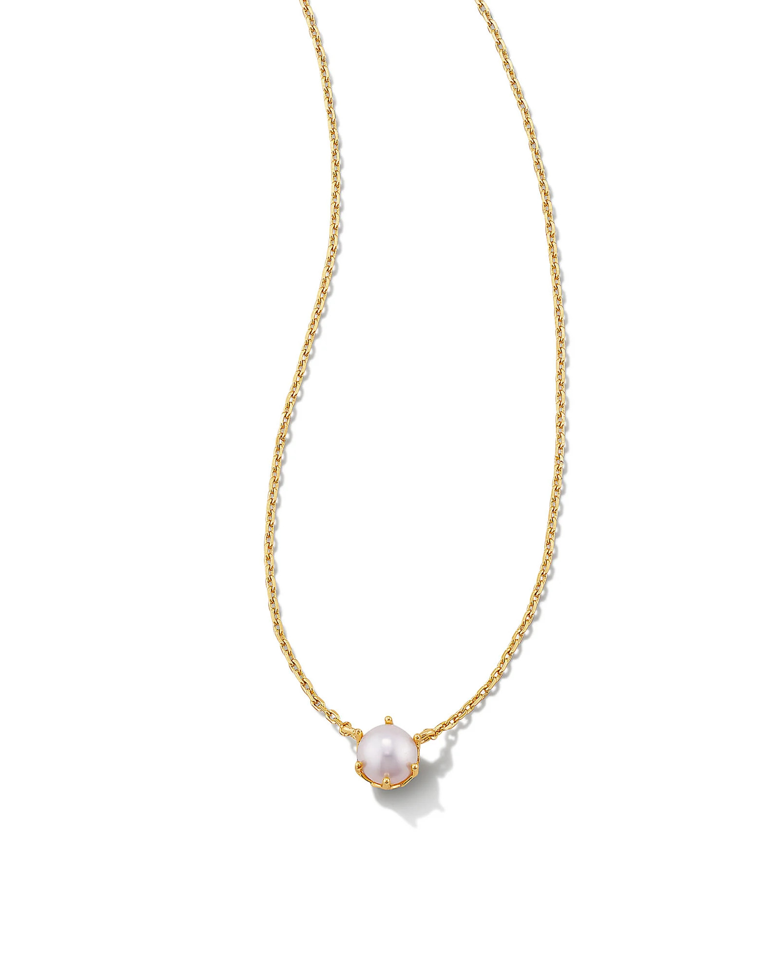 Ashton Gold Pendant Necklace in White Pearl | Kendra Scott | Kendra Scott