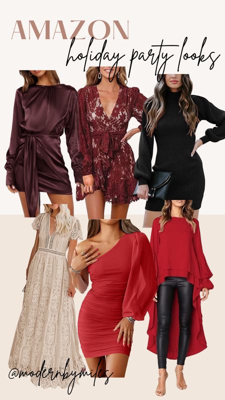 Time to buy for all those holiday parties!

Women’s fashion, amazon fashion, holiday party dresses, winter wedding guest dress, holiday party outfit, Christmas party outfit 

#LTKwedding #LTKHoliday #LTKworkwear