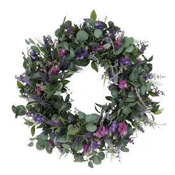 Puleo International 30-in H Any occasion Hanging decoration Wreath | Lowe's