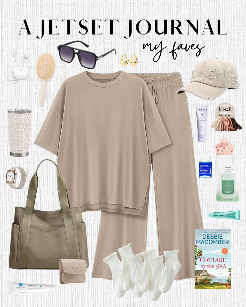 I’m sure you’ll love what I included in this week’s My Faves collection. Let’s start with this chic lounge set from AmazingStar and a stylish JIANLINST tote handbag. I also discovered these retro aviator sunnies from Fozono and a great book titled Cottage by the Sea. Beauty finds like Caudalie Vinotherapist Hand and Nail Cream and ANUA lip serum are here, too! 

 #LTKSeasonal #LTKSaleAlert #LTKTravel