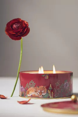 Nathalie Lete Fruity Blackberry & Cedar Tin Candle | Anthropologie (US)