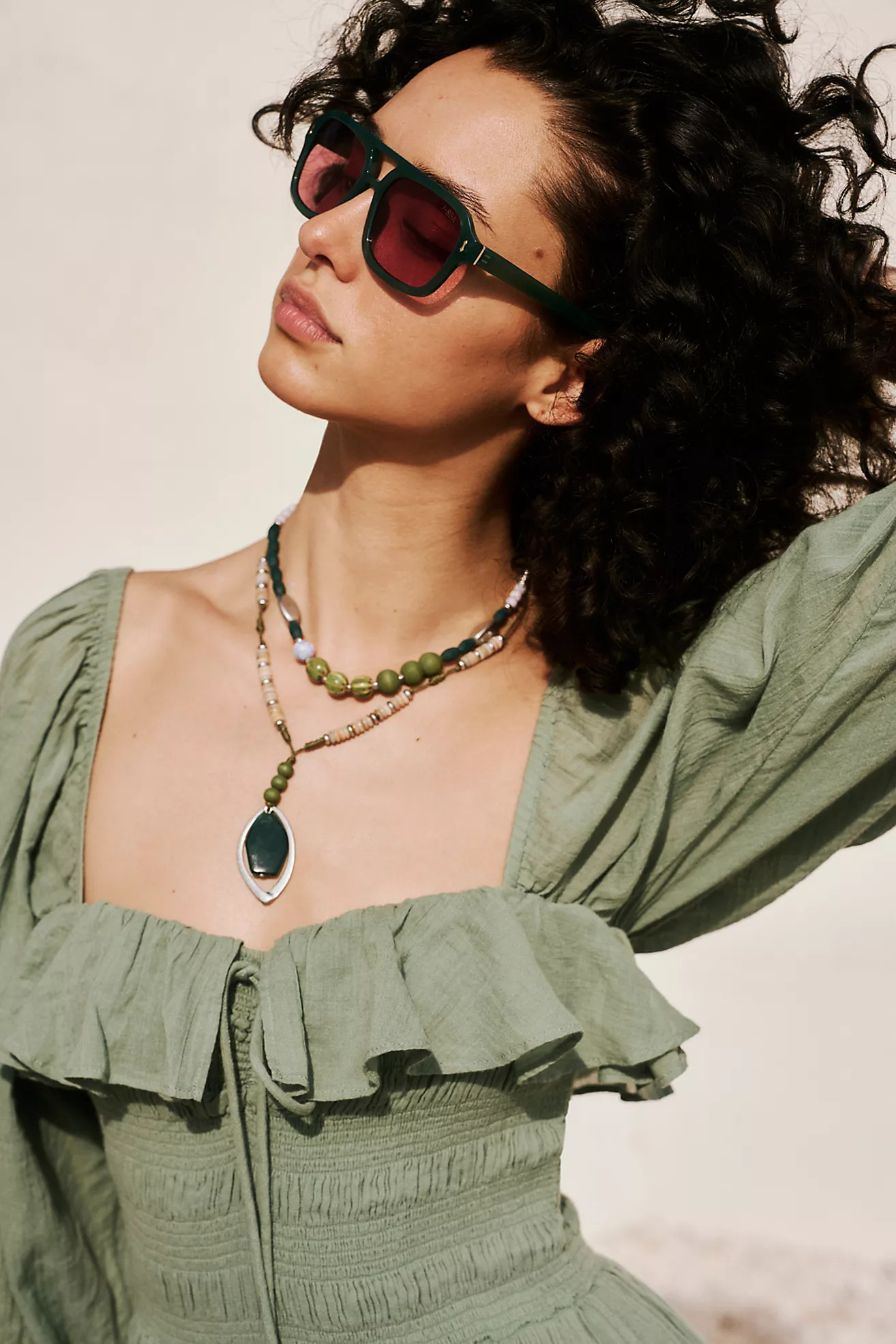 Royal Polarized Aviator Sunglasses | Free People (Global - UK&FR Excluded)