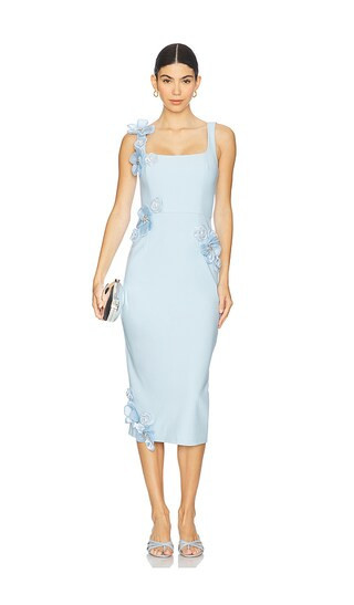 ELLIATT Chantelle Dress in Baby Blue. - size L | Revolve Clothing (Global)