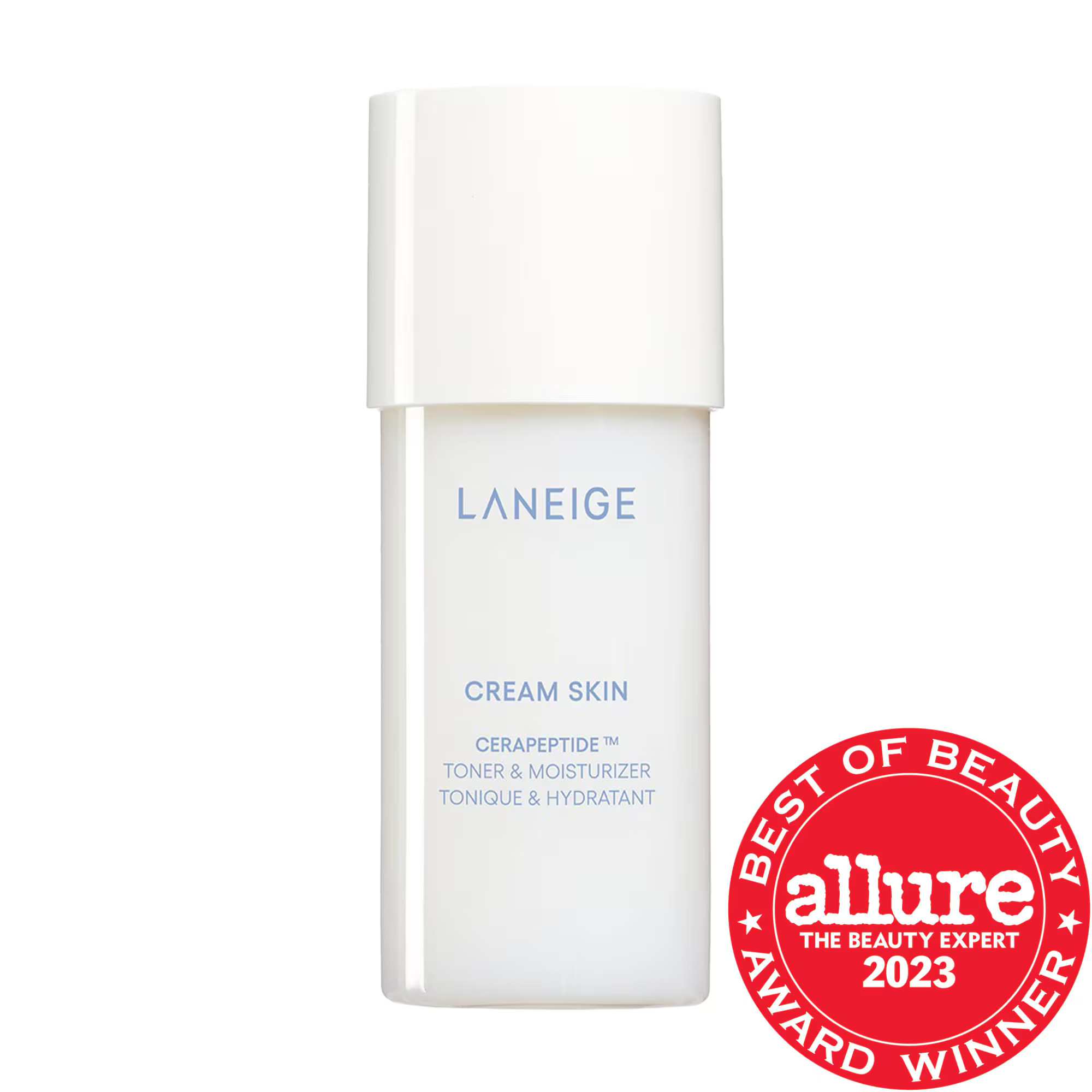 LANEIGE Mini Cream Skin Milky Toner with Ceramides and Peptides 1.69 oz / 50 ml | Sephora (US)