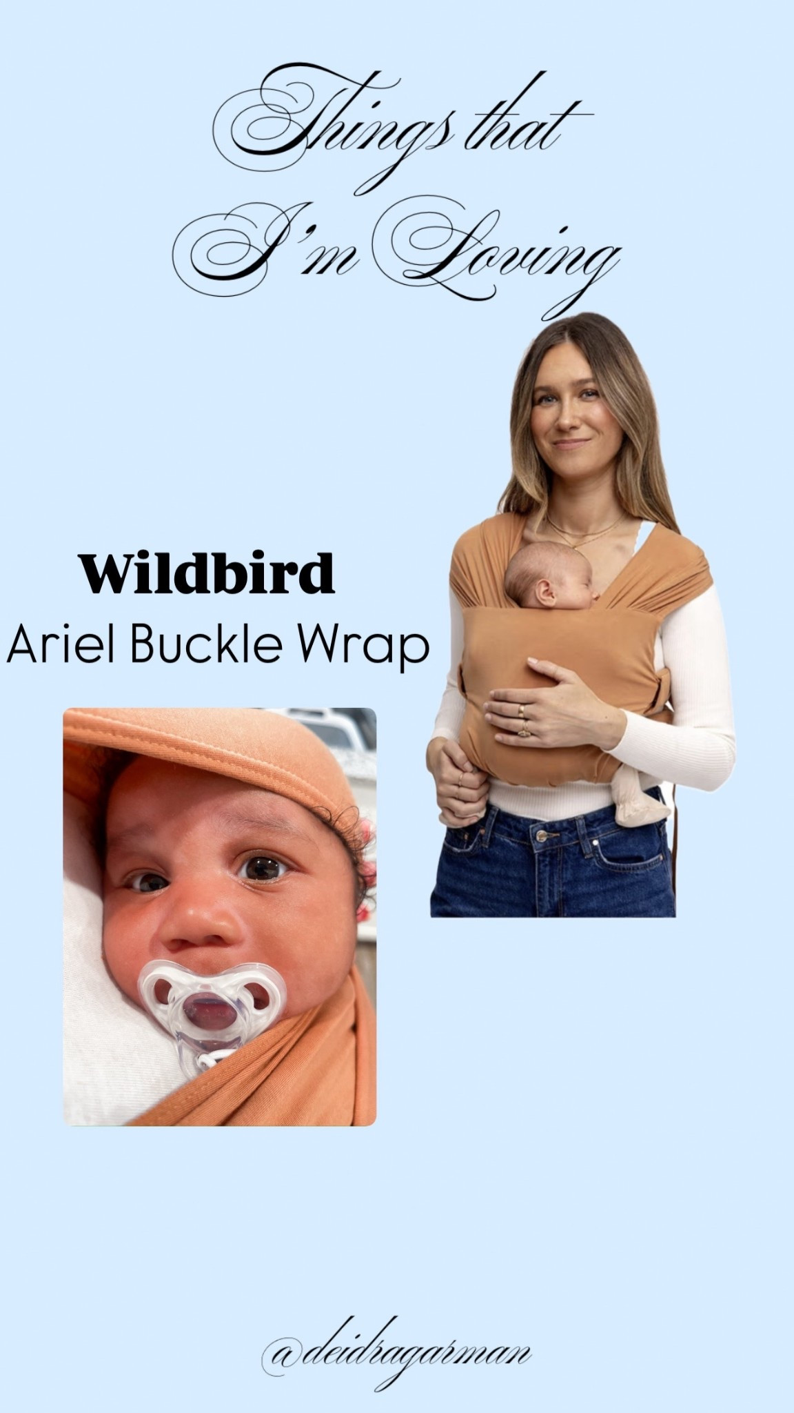 I didn’t think a carrier would make this big of a difference, but the WildBird one really does. It’s so comfortable and supportive, and my baby is so content in it. I can wear him for hours without needing a break. 10/10 recommend.

Baby carrier, wildbird, baby wearing, baby must haves, first time mom 
