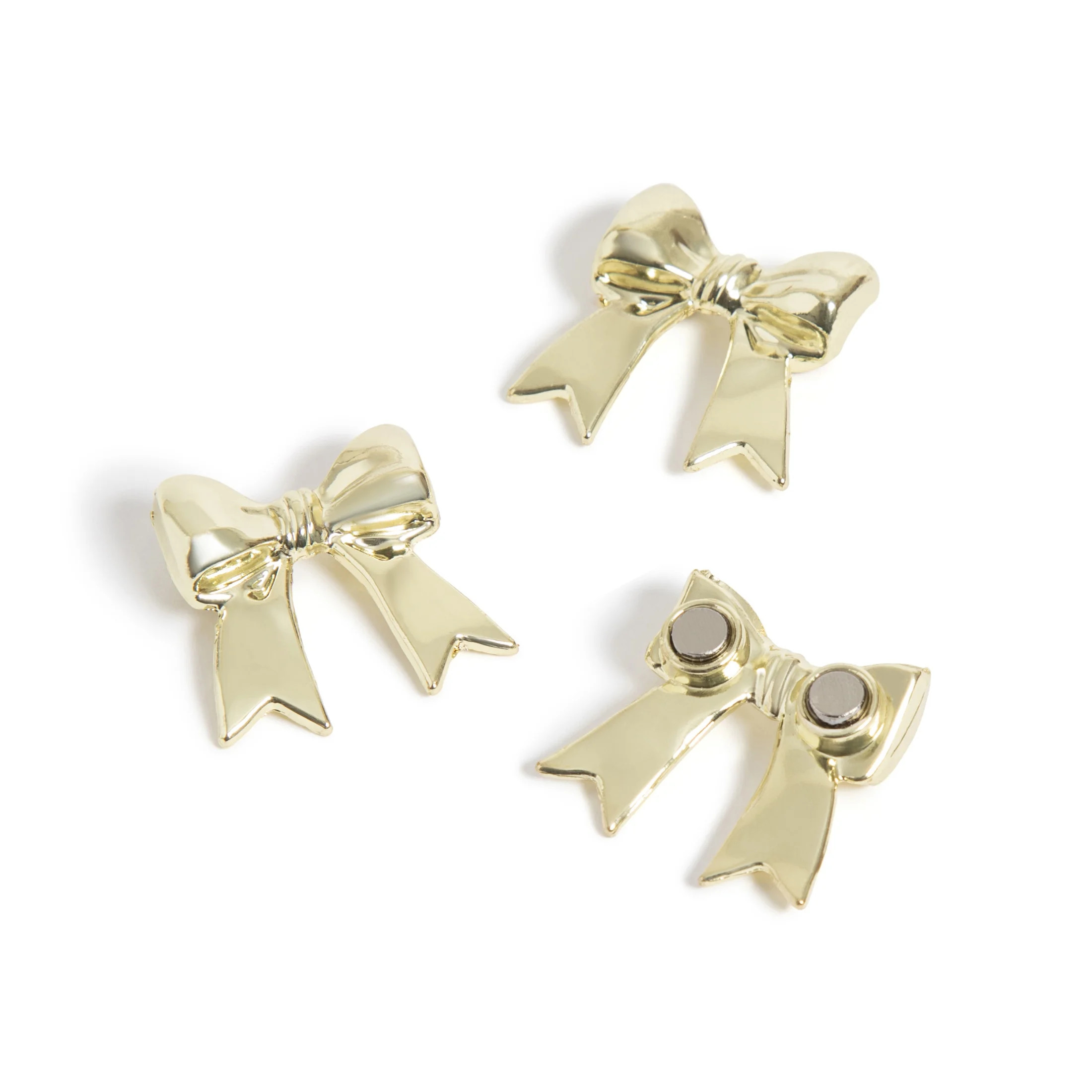 U Brands Ribbon Magnets, Set of 3, Gold, Metal | Walmart (US)