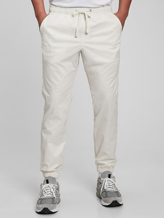 Slim Canvas Joggers with Gapflex | Gap (US)