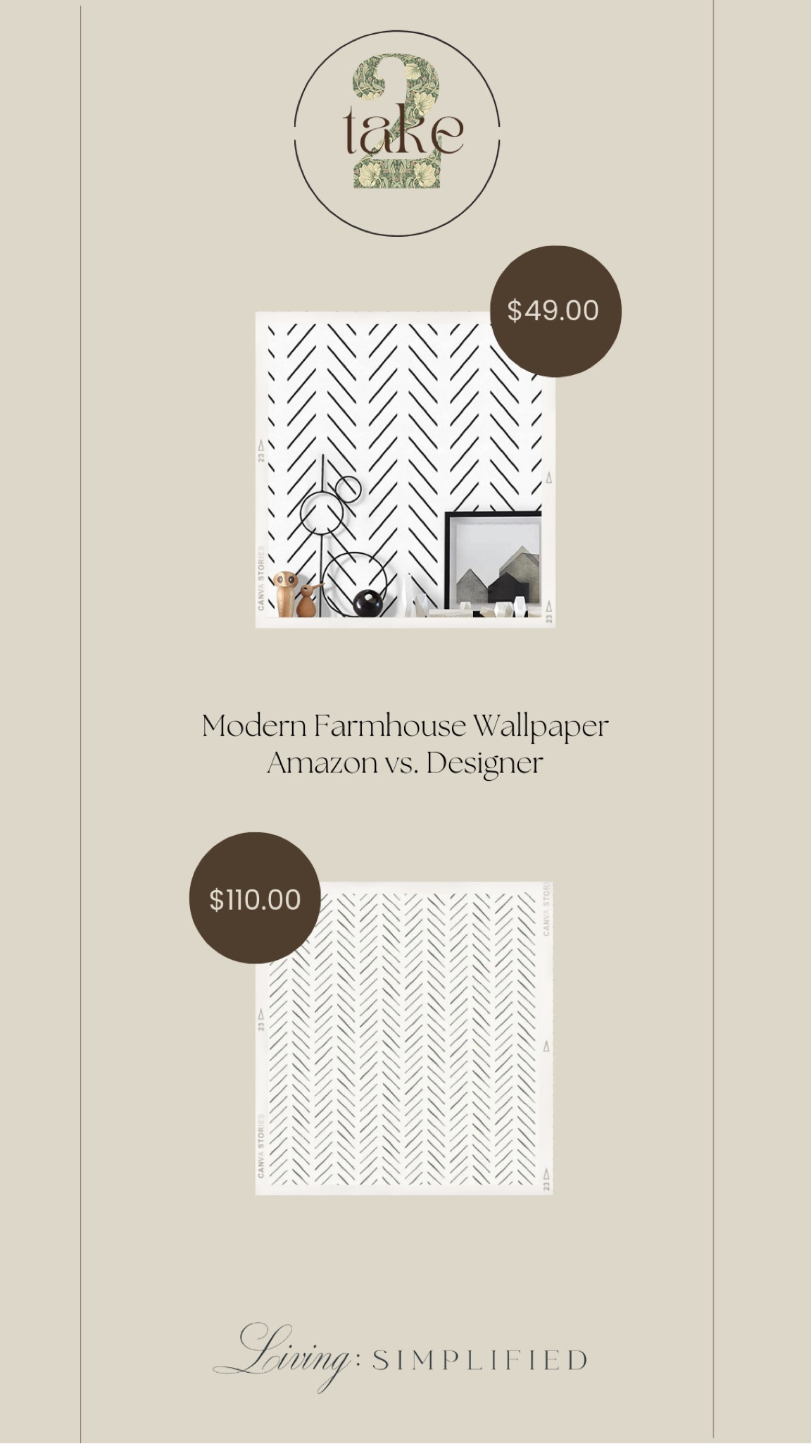 Amazon vs. Designer Wallpaper 



#LTKFind #LTKhome #LTKstyletip