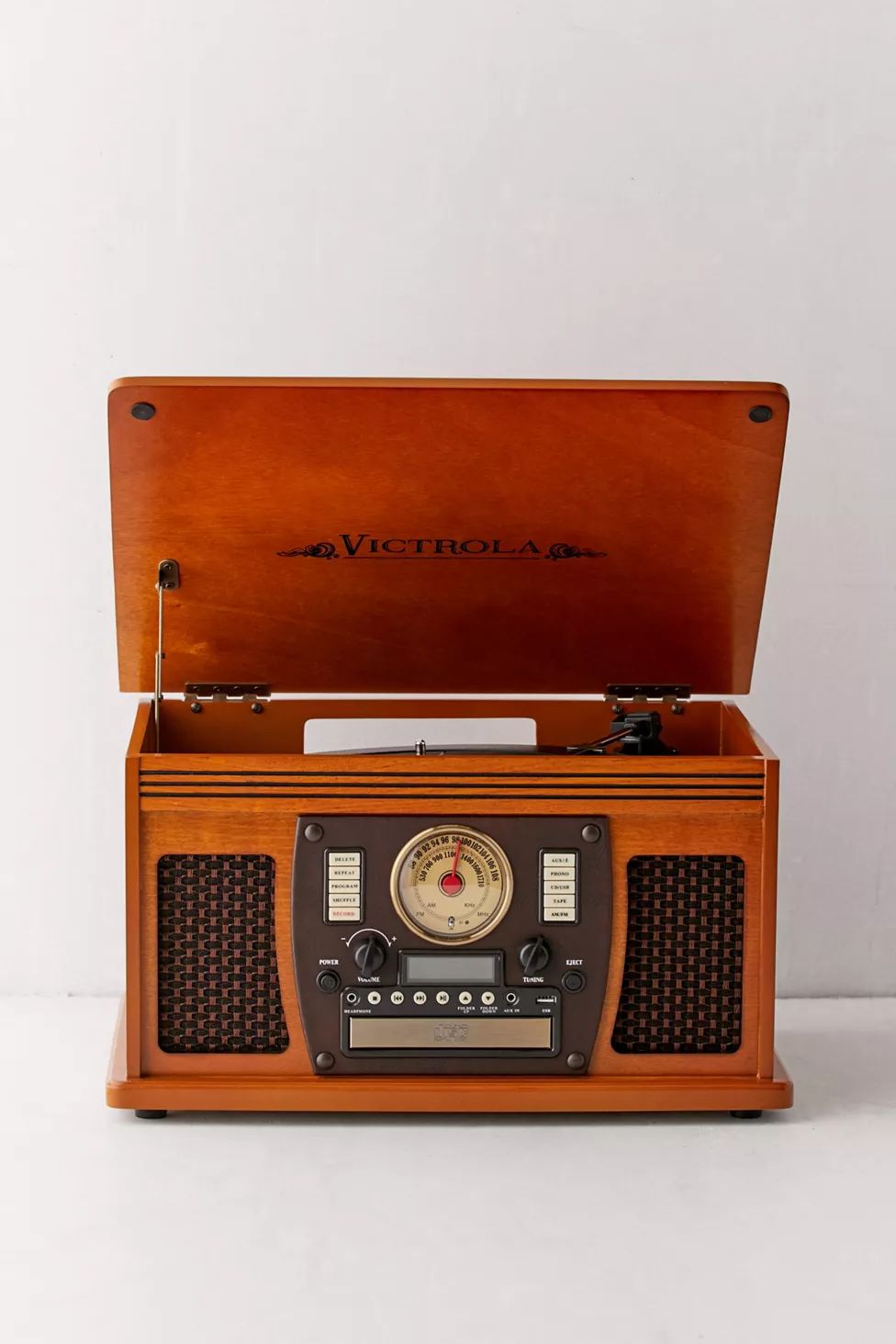 Victrola Nostalgic 8-in-1 Bluetooth Entertainment Center | Urban Outfitters (US and RoW)