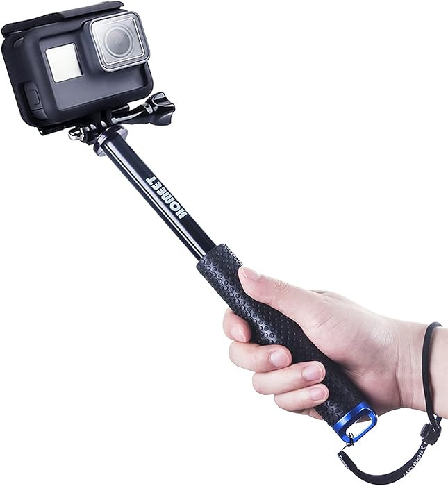 Extendable Action Camera Selfie Stick, 19" Sports Cameras Selfie Stick Pole Waterproof Telescopin... | Amazon (US)