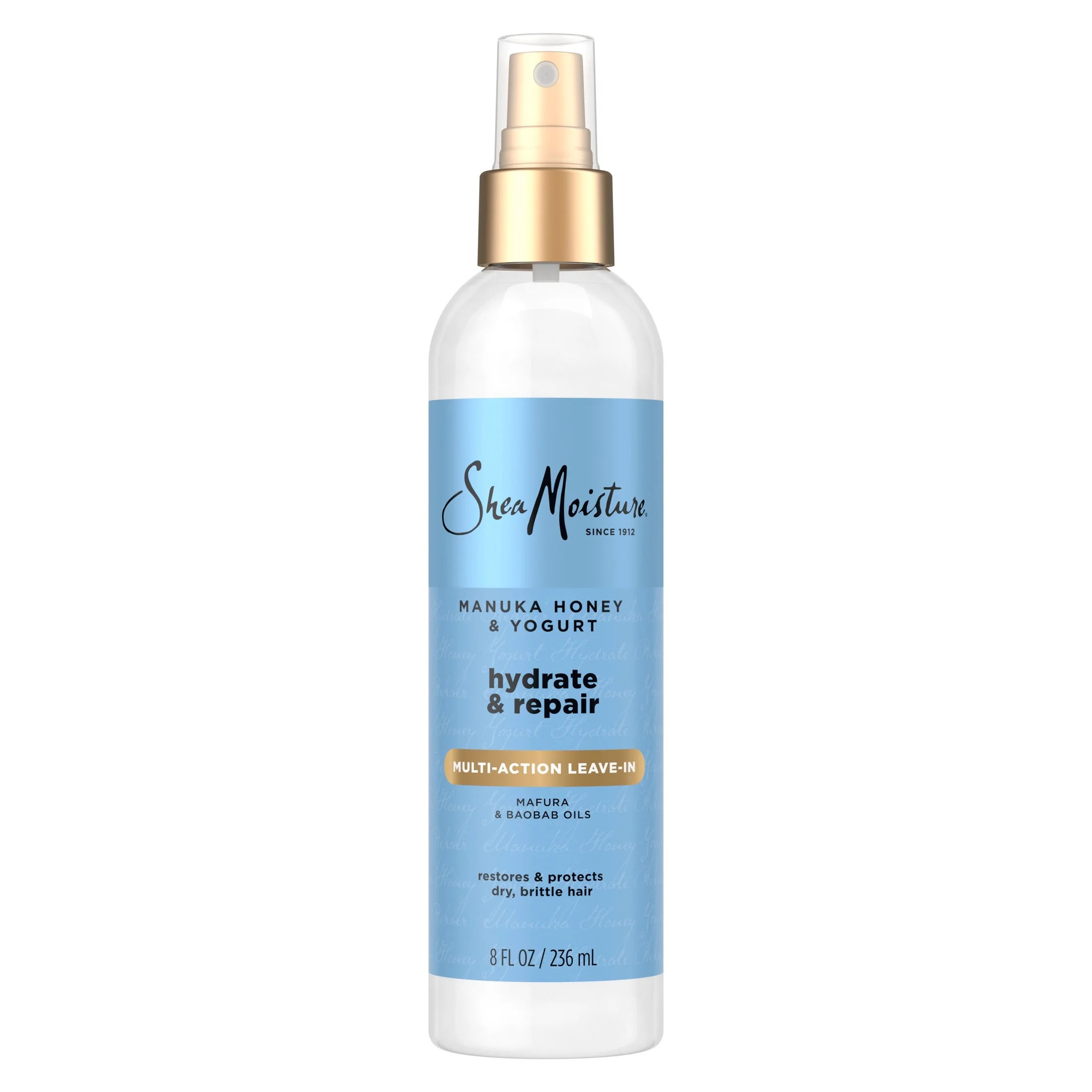 SheaMoisture Leave-In Manuka Honey & Yogurt Hairspray 8 oz | Walmart (US)