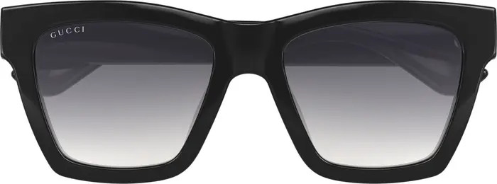 Gucci 54mm Gradient Cat Eye Sunglasses | Nordstrom | Nordstrom