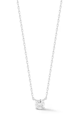 GLAZE JEWELRY Round Cubic Zirconia Pendant Necklace in Gold at Nordstrom Rack | Nordstrom Rack