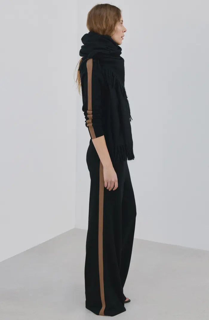 Contrast Stripe Knit Pants | Nordstrom