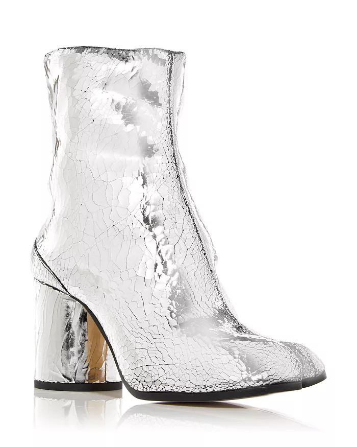 Women's Tabi Broken Mirror Block Heel Booties | Bloomingdale's (US)