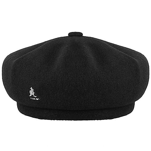 Kangol Wool Jax Beret Hat for Women and Men, Small, Black | Amazon (US)