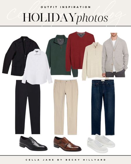 Holiday photo outfit inspiration for the fam! Here are some styles for dad. 

#LTKstyletip #LTKSeasonal
