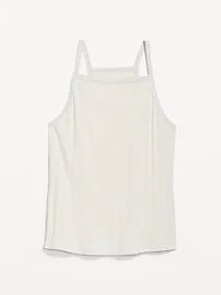 Scallop-Trimmed Pointelle-Knit Cami Top for Women | Old Navy (US)