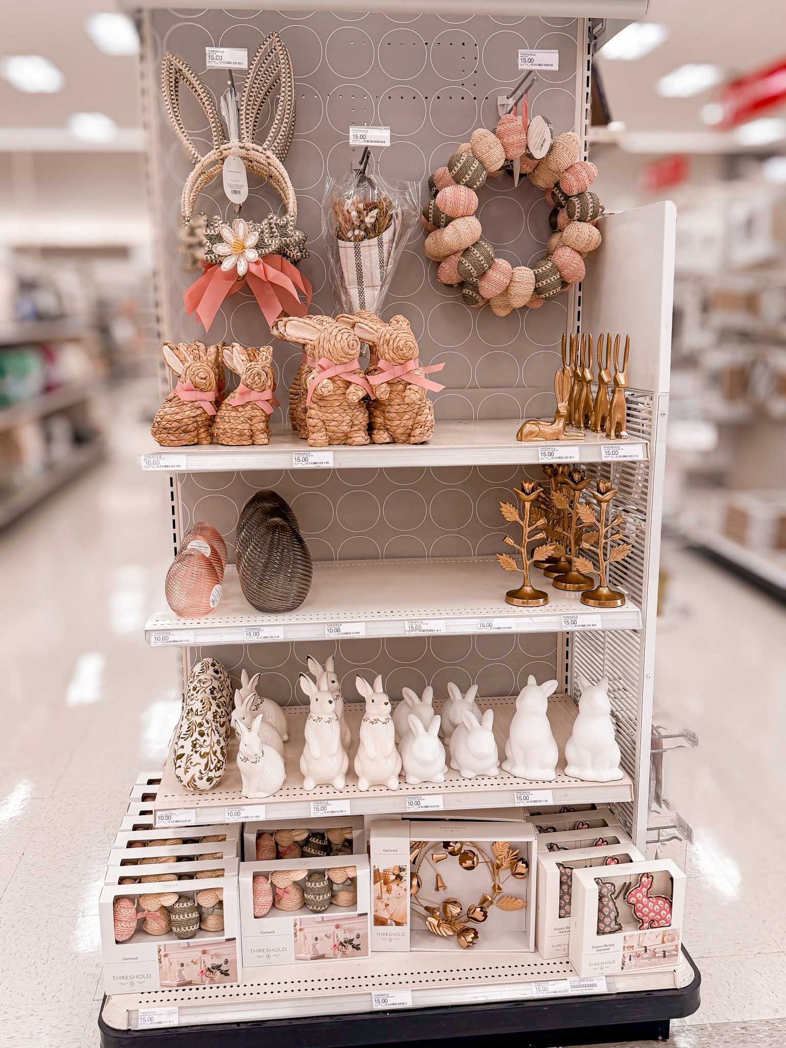 Target Easter finds are starting to hit the shelves 🌷
Linking all the neutral bunnies, wreaths, napkin rings + spring decor I found in store.

Perfect for a spring tablescape or subtle Easter styling.

#LTKHome #LTKSeasonal #LTKKids