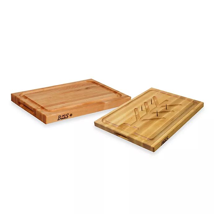 John Boos Reversible Cutting Board with Groove | Bed Bath & Beyond