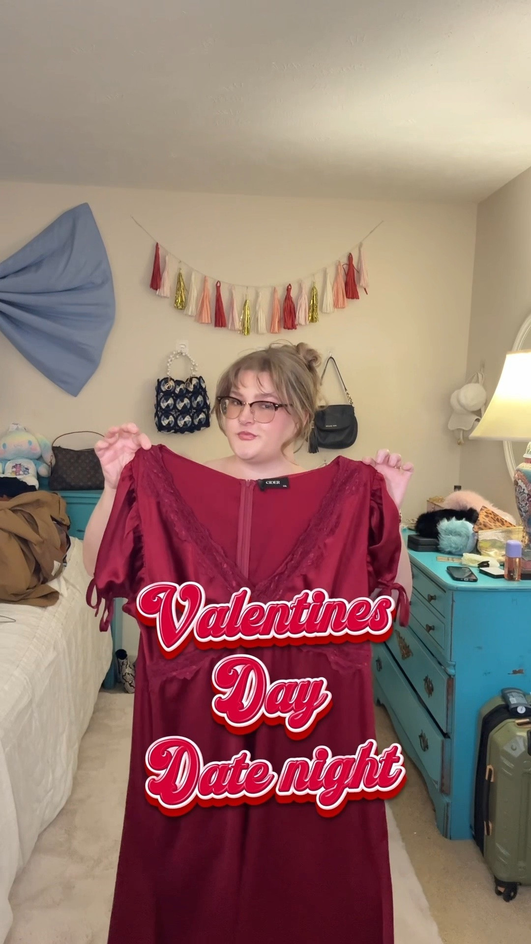 Looking for the perfect curvy dress for Valentin’s day date night? I’m a size 16 plus size curvy girlie wearing size 2x in this sexy curvy enhancing silky dress ♥️ 

#LTKPlusSize #LTKMidsize #LTKValentine