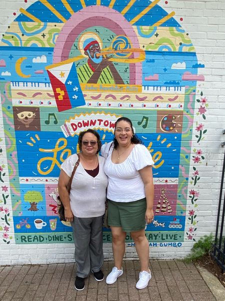 Mom & me in Lafayette, LA for Mother’s Day weekend 

#LTKShoeCrush #LTKSaleAlert #LTKPlusSize