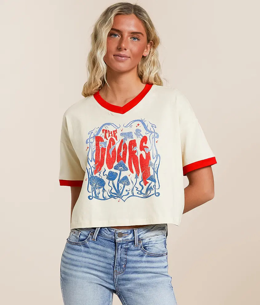 The Doors Cropped Band T-Shirt | Buckle