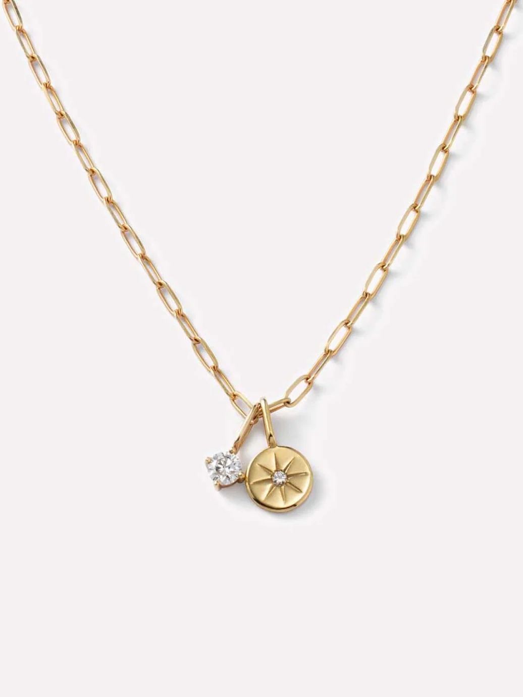 Gold Diamond Star Necklace | Ana Luisa