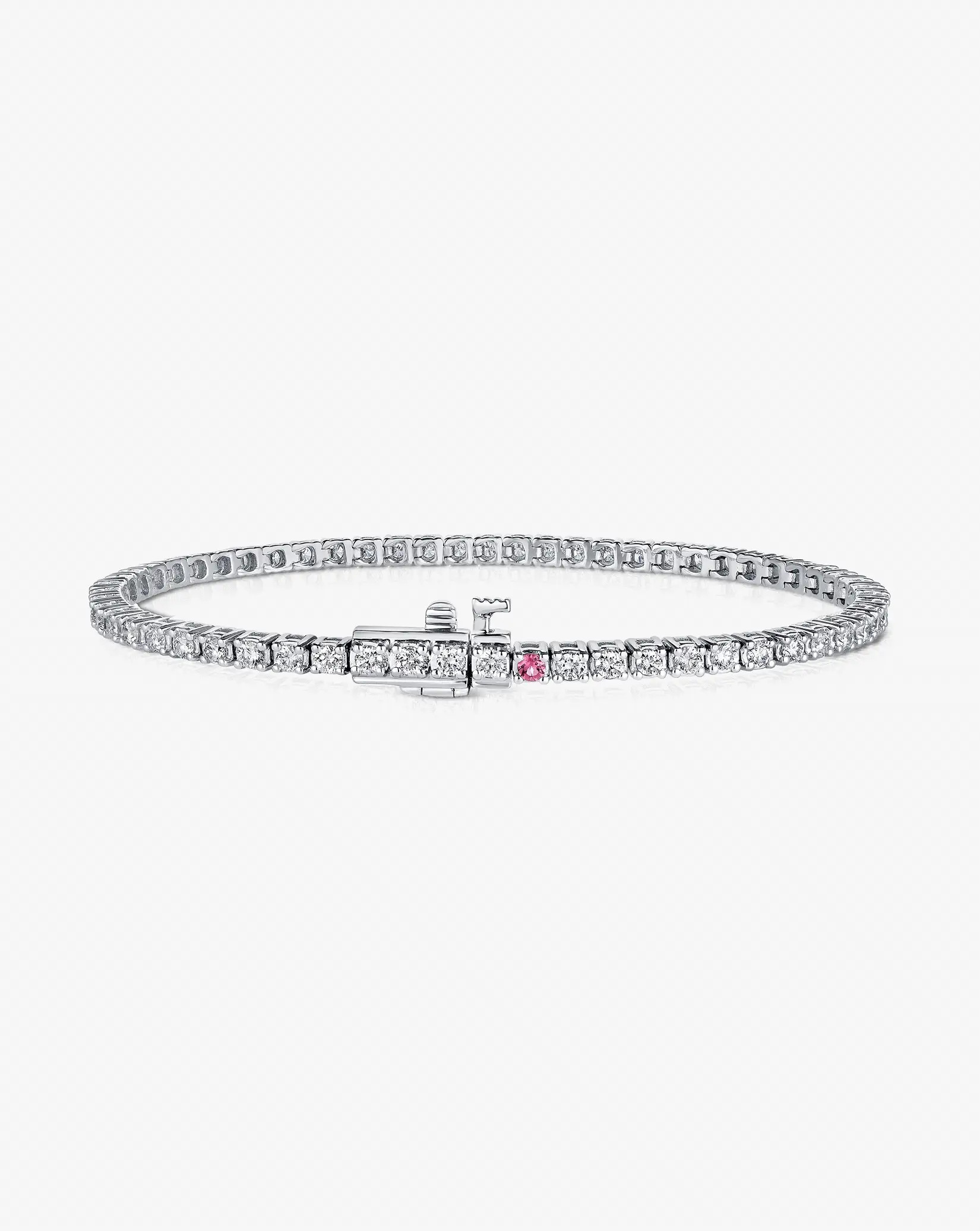 Birthstone Lab Tennis Bracelet | Ring Concierge