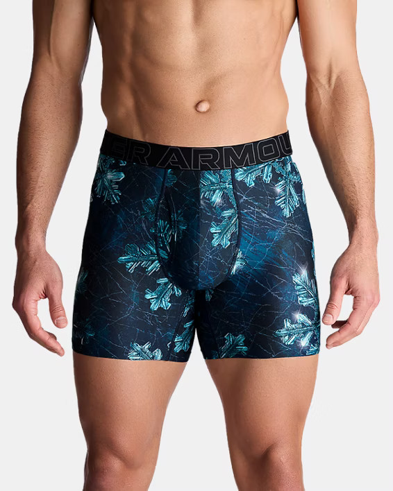 Under Armour Men's UA Performance Tech™ Printed 6" Boxerjock® | Under Armour (US)