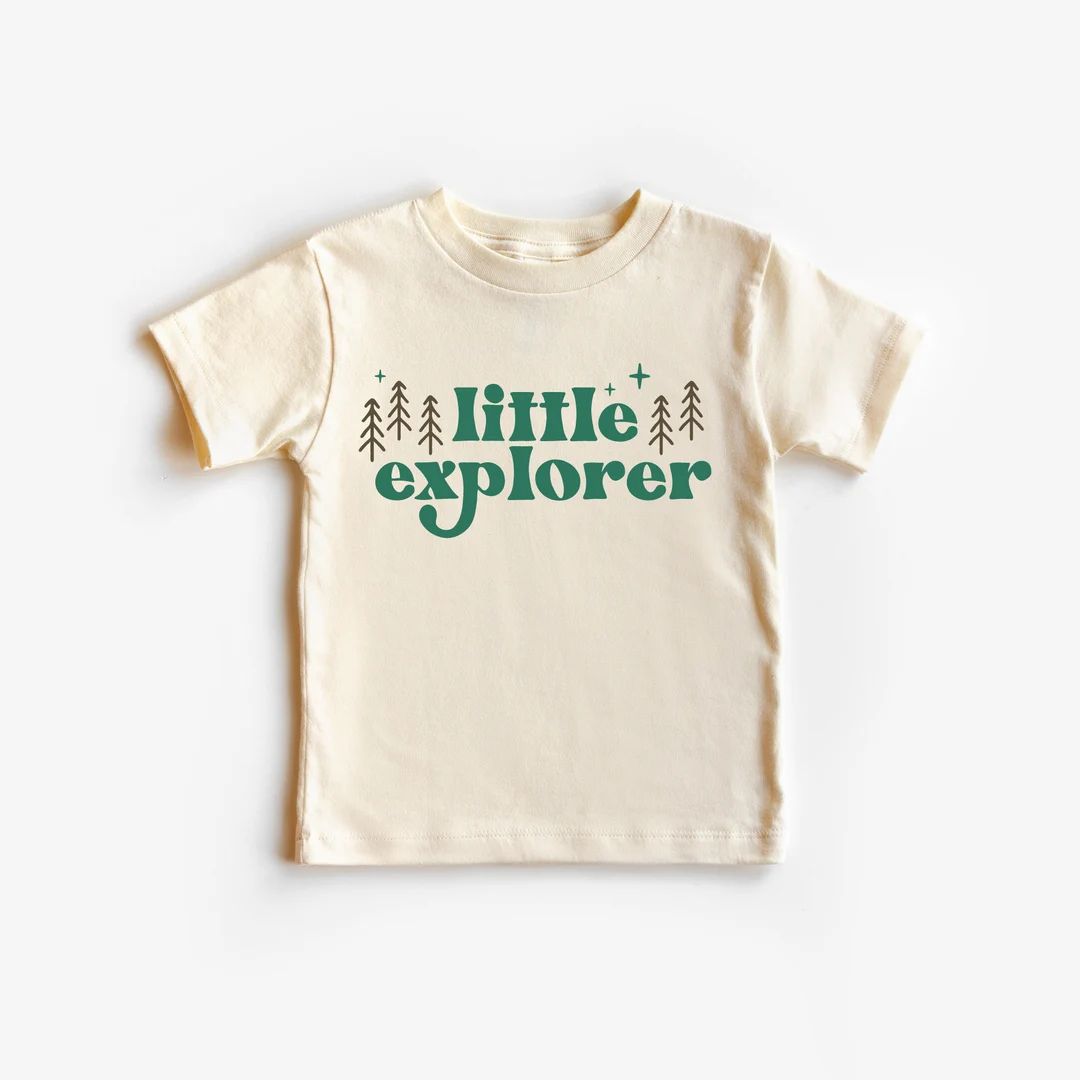 Little Explorer Toddler and Youth Shirt, summer youth shirt, summer shirt, Camping Shirt, Forest ... | Etsy (US)