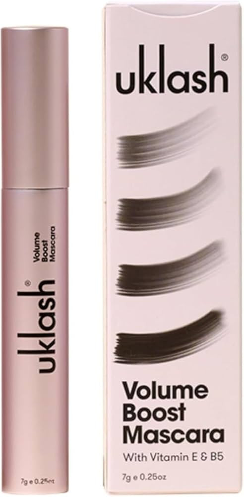 UKLASH Volume Boost Mascara - Extra-Black Pigmented, Water-Resistant, Vegan-Friendly, Paraben-Fre... | Amazon (US)