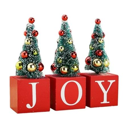 Christmas sale! 3 Pcs Tabletop Christmas Tree 12cm Mini Artificial Christmas Tree Tabletop Small ... | Walmart (US)