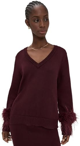 WAYF Women's Bethany Feather Sweater | Amazon (US)