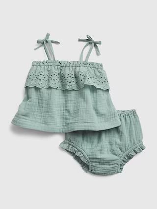 Baby Girl 0 To 24m / One-piecesBaby Eyelet Lace Outfit Set | Gap (US)