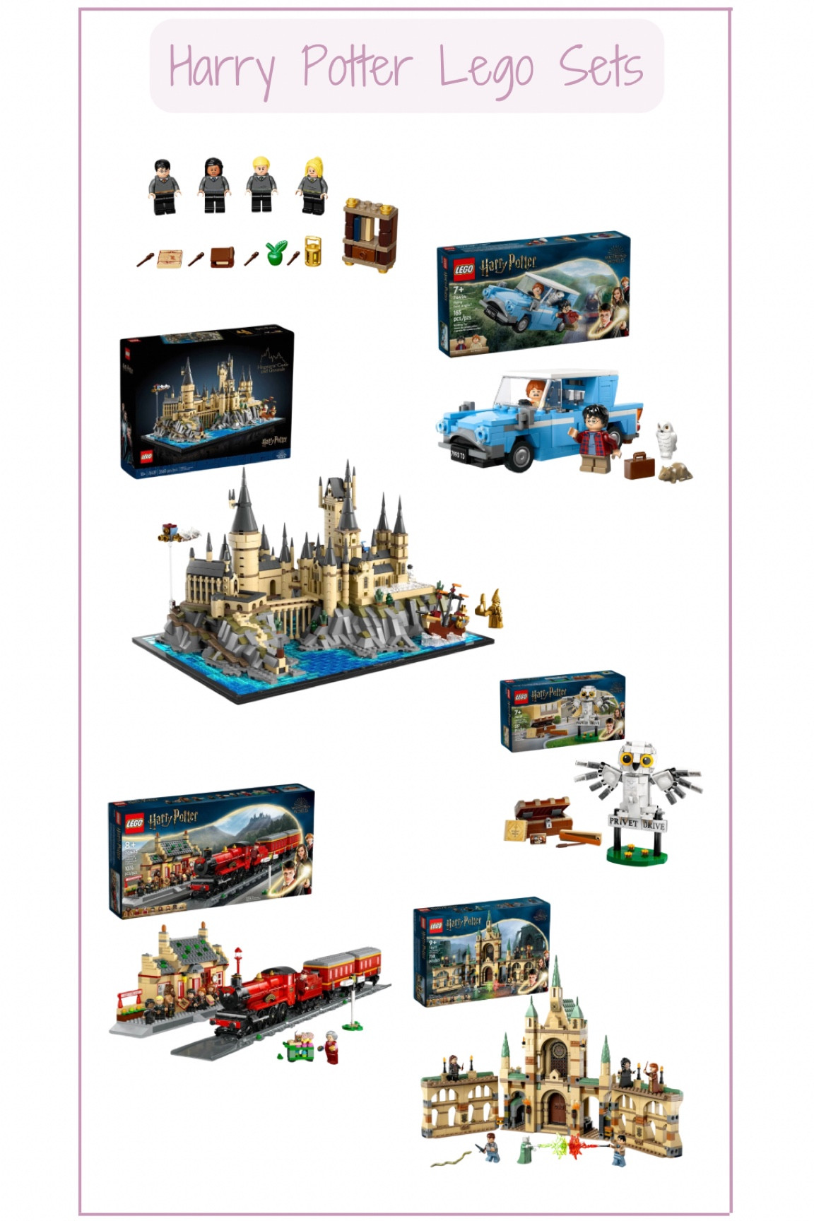 Harry Potter Lego Sets

#LTKHoliday #LTKKids #LTKGiftGuide