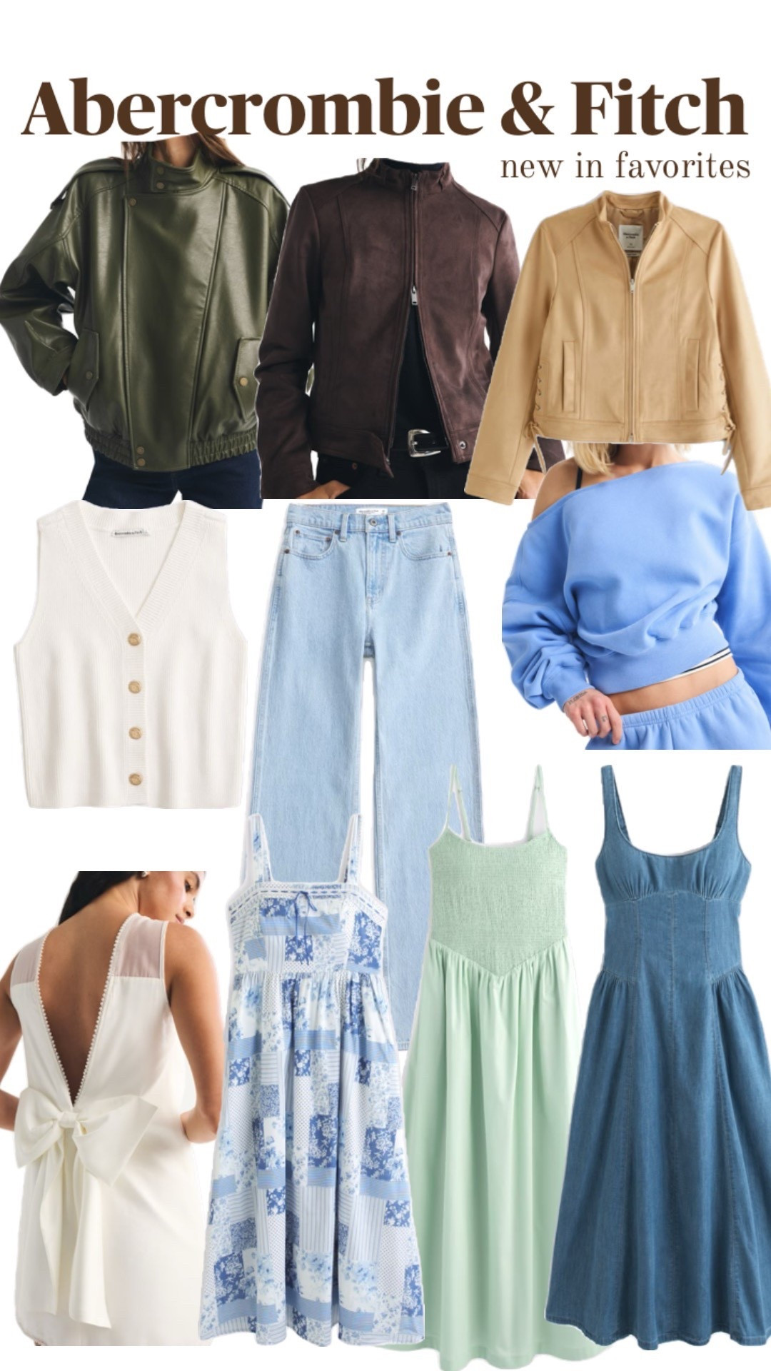 Abercrombie & fitch spring finds 

#LTKNYFW #LTKootd