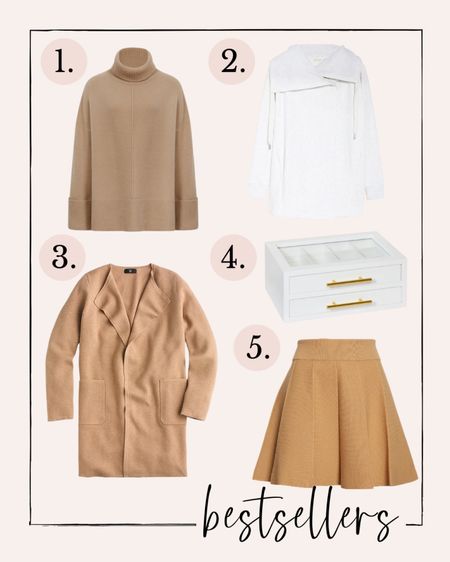 Your best sellers from the week! You all are loving the Zella wrap jacket as much as I do, and for good reason! This jewelry organizer is great to store your jewelry and nice to look at. I love the color of this turtleneck, not to mention how warm and cozy it is! 

#LTKunder100 #LTKstyletip #LTKSeasonal