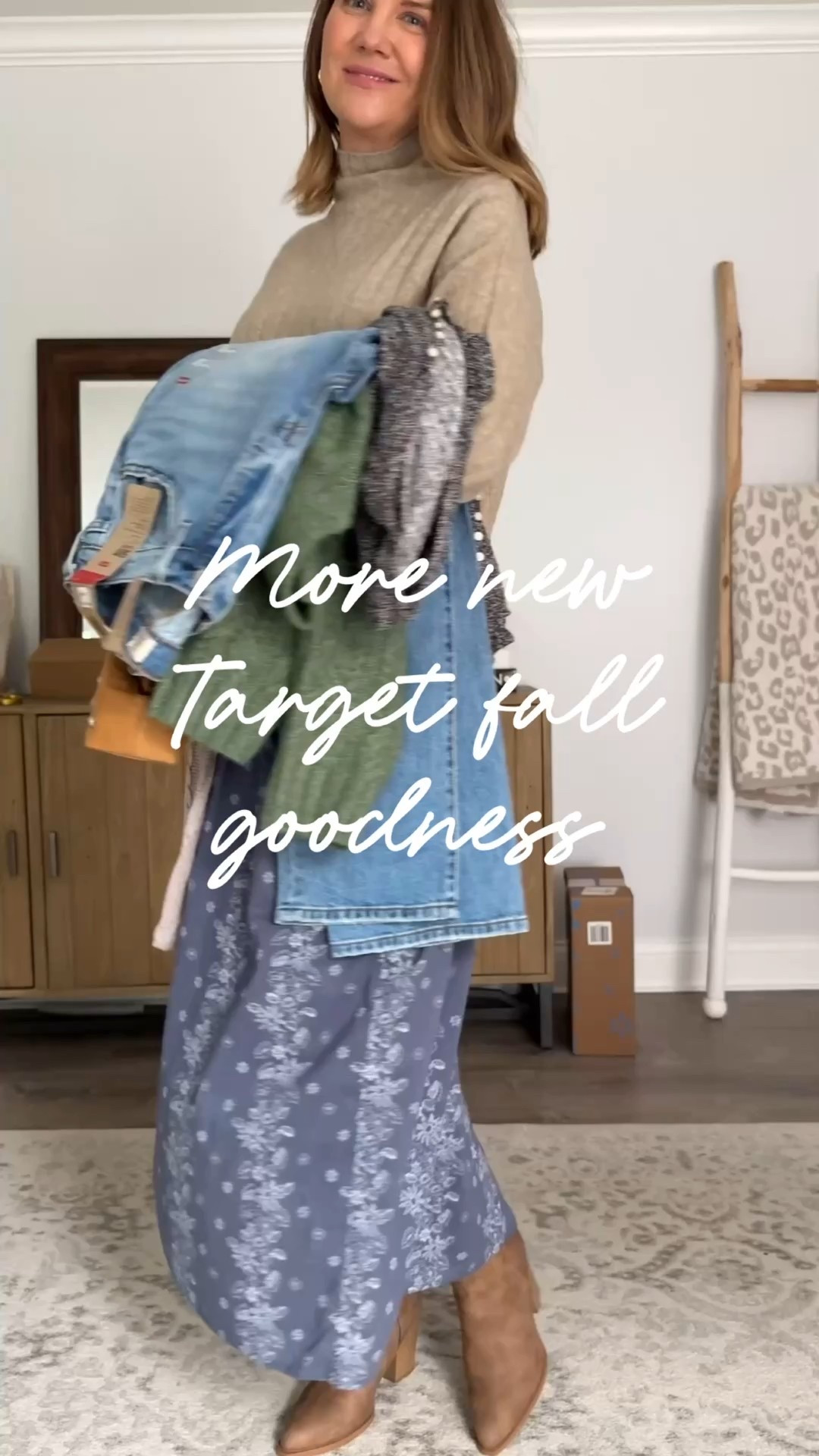  🎯our wallets are literally crying!

No one does fall sweaters better than Target, these are all so cozy and flattering. No extra bulk either, just beautifully cut and so soft. I’m also leaning into boho styles with this smock waist maxi skirt and and flowy ditsy print blouse🫶🏼

#LTKStyleTip #LTKSeasonal #LTKFindsUnder50