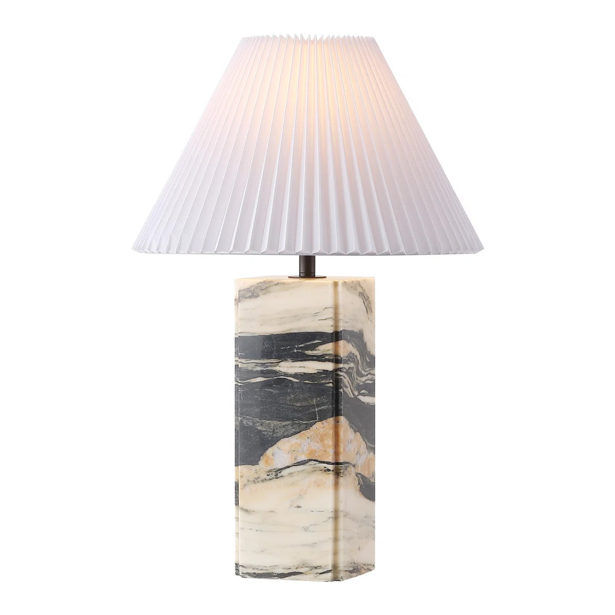 Gottesdiener Square Marble Table Lamp | Wayfair North America