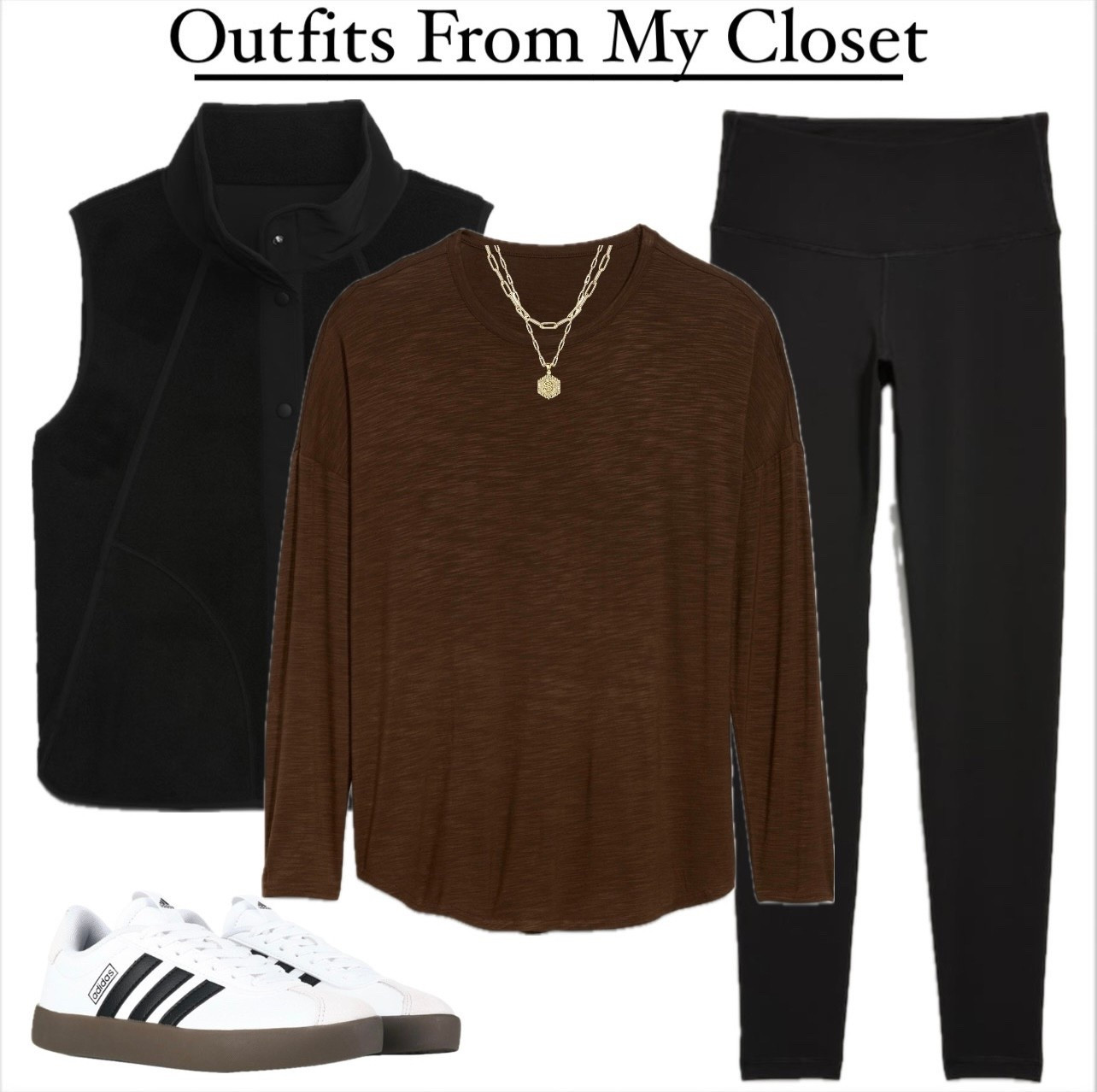 An easy throw on and go outfit from my closet #oldnavy #gap #adidassamba #wintervest #fallvest #vestoutfit #casualoutfit #casualstyle #casualoutfitinspo #adidassamba #falloutfit #falloutfitinspo #falloutfitidea 

#LTKSeasonal #LTKSaleAlert #LTKFindsUnder50