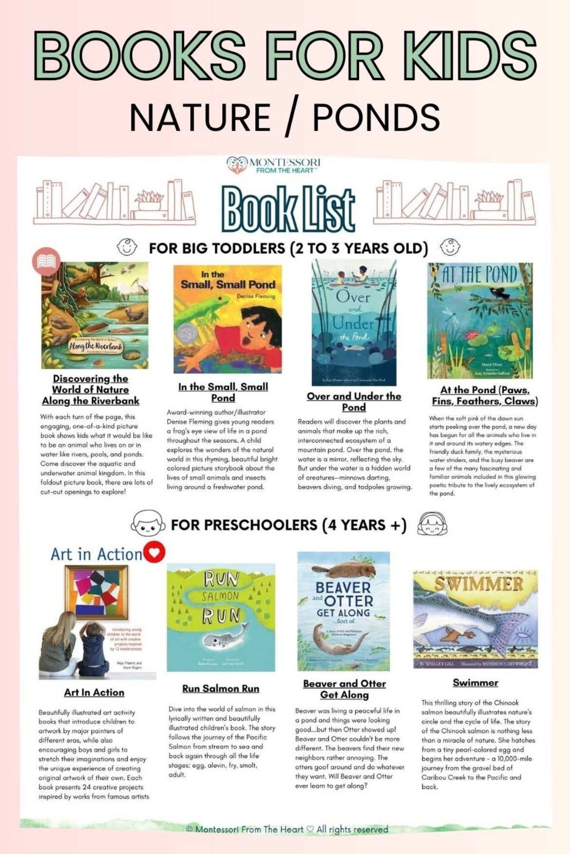 Nature / Ponds ~ Books for Kids

#LTKfamily #LTKkids #LTKgiftguide