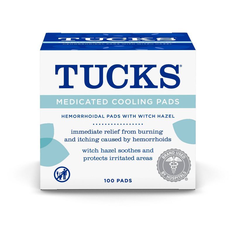 Tucks Medicated Hemorrhoidal Pads - 100ct | Target