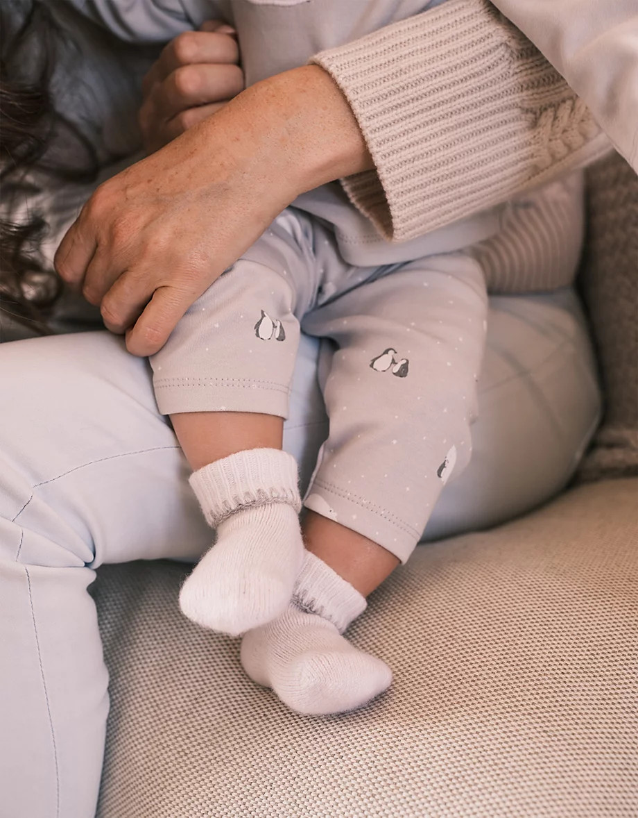 Cashmere Baby Socks (0–6mths) | The White Company (UK)