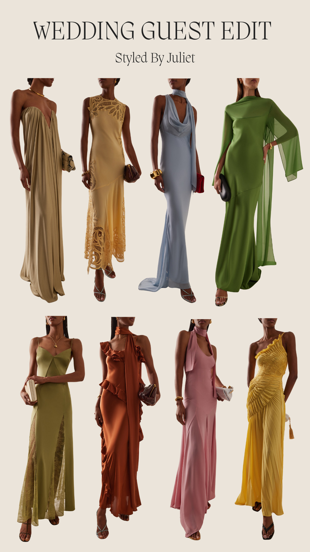Wedding Guest Edit
Maxi Dress, Occassion wear, Maxi Dress, spring event, spring colours, pastel colours 

 #LTKgrwm #LTKSeasonal #LTKWedding