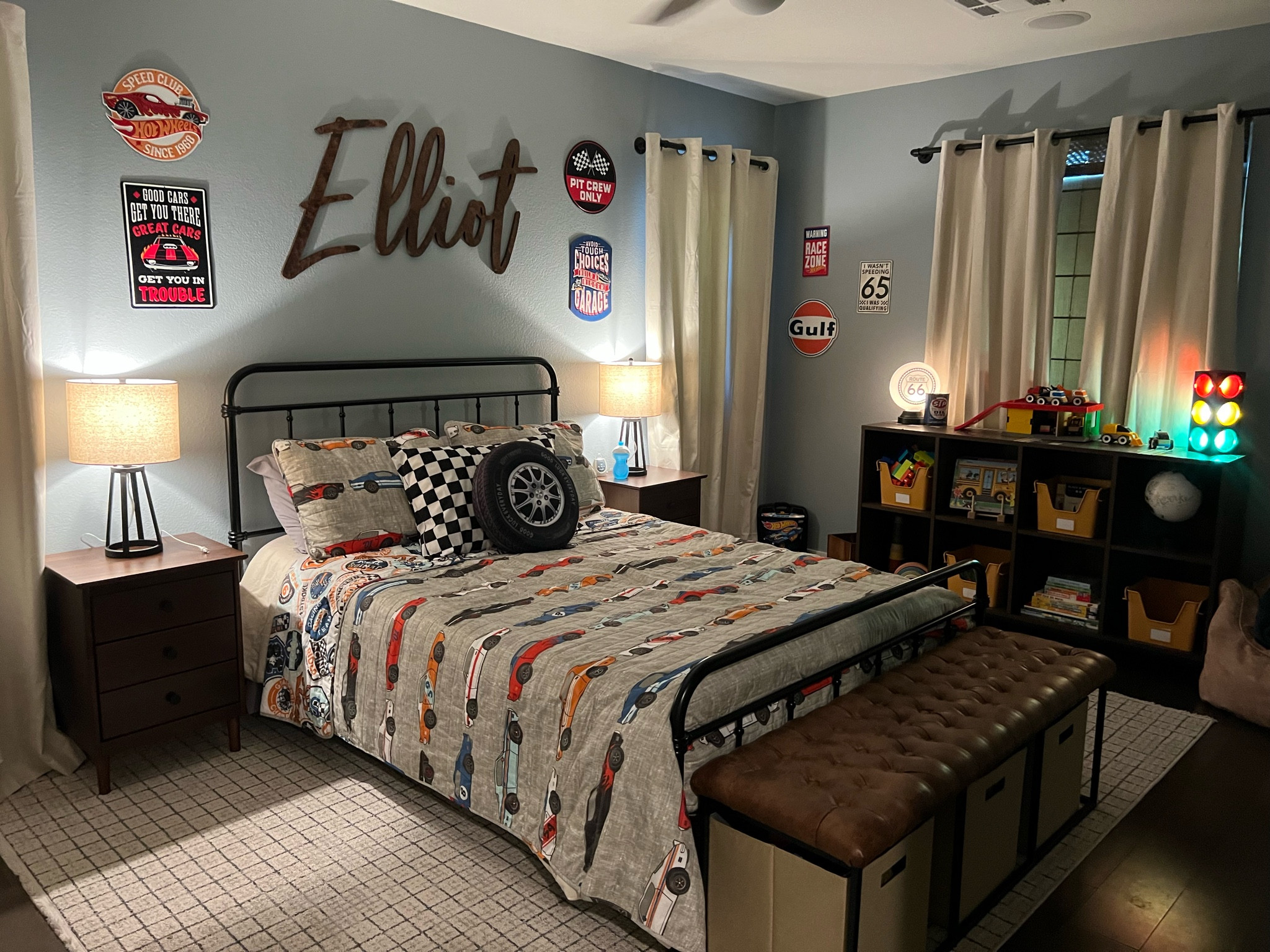 The design vs the reality! 

This was such a fun project to work on for my 3 year old son. This car themed big boy room will last years into childhood. 

Toddler room, big boy room, kids room, boy room, boy bedroom, bedroom design, mock up, bedroom inspo, blue room, playroom, design inspo, boy mom, home decor, 

Follow my shop @Madisonkgraves on the @shop.LTK app to shop this post and get my exclusive app-only content!

#liketkit 
@shop.ltk
https://liketk.it/4Bmk5

#LTKhome #LTKkids #LTKsalealert