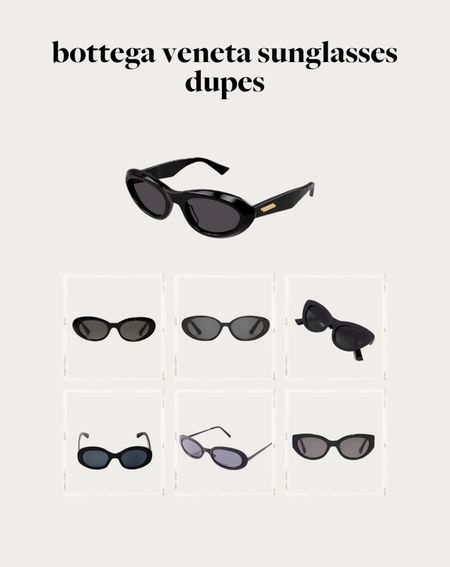 bottega veneta black sunglasses dupes #bottegaveneta #sunglasses #sunnies

#LTKU #LTKstyletip #LTKunder100