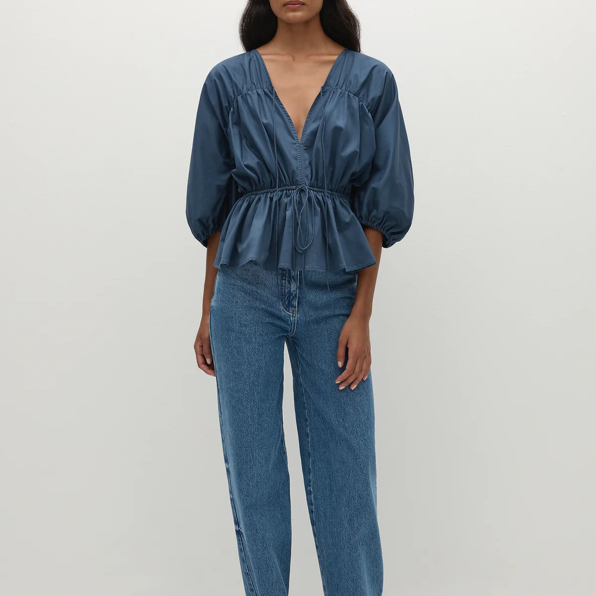 Sigrid Top Vintage Navy - Final Sale | Faithfull (AU)