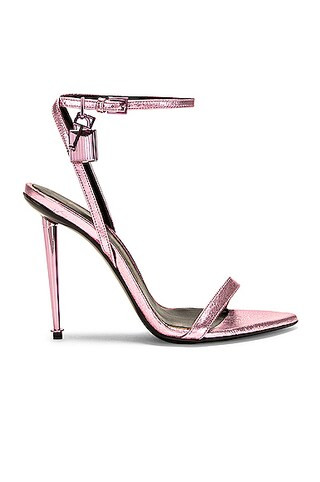 Metallic Padlock Pointy Naked 105 Sandal | FWRD 
