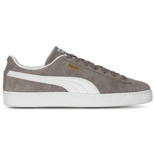 PUMA Mens Suede Classic - Mens Shoes Grey/White Size 13.0 | Foot Locker CA